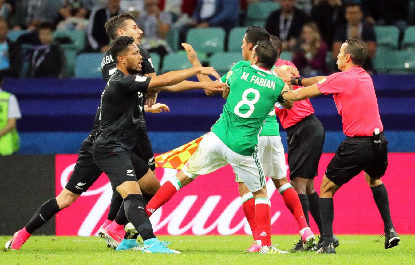 Javier Aquino el MVP del México vs Nueva Zelanda AS México