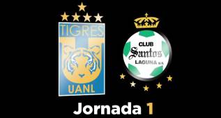 En vivo: Tigres quiere estrenar su campeonato contra Santos. En duelo norteño, los felinos, con plantel alterno, se presentan ante su gente como el actual monarca de la Liga MX.