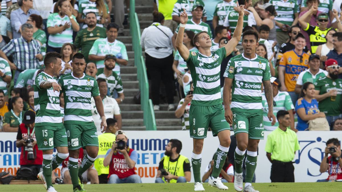 Santos Tigres 3 1 Resumen Del Partido Y Goles As Mexico