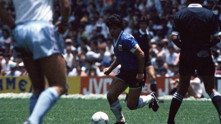 Mexico 86 La Secuencia Del Gol Del Siglo De Diego Maradona A Inglaterra As Mexico