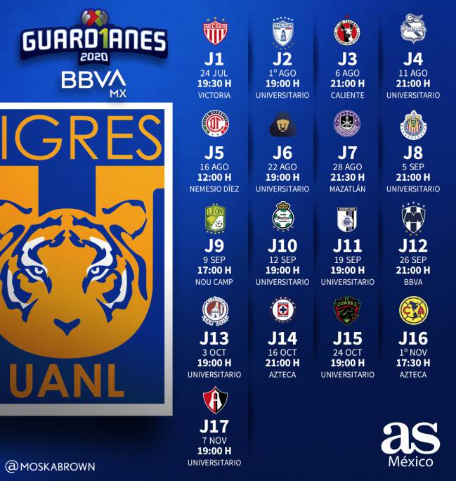 Tigres Liga MX Tigres, por la reivindicación AS México