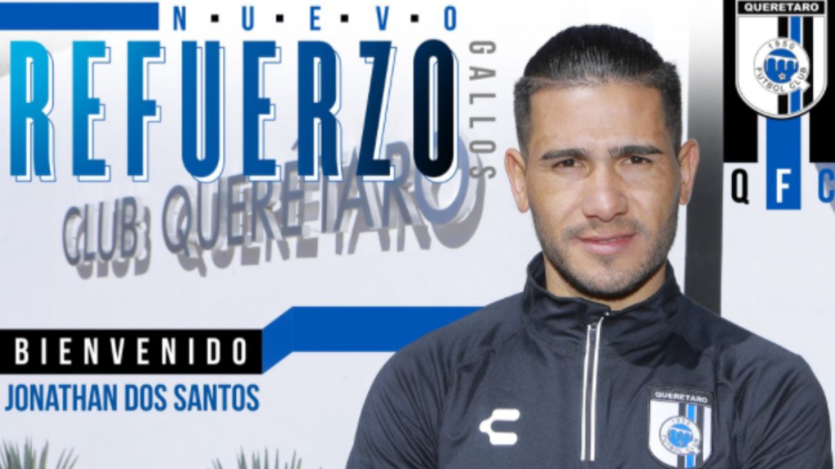 Queretaro Presento A Su Jonathan Dos Santos As Mexico